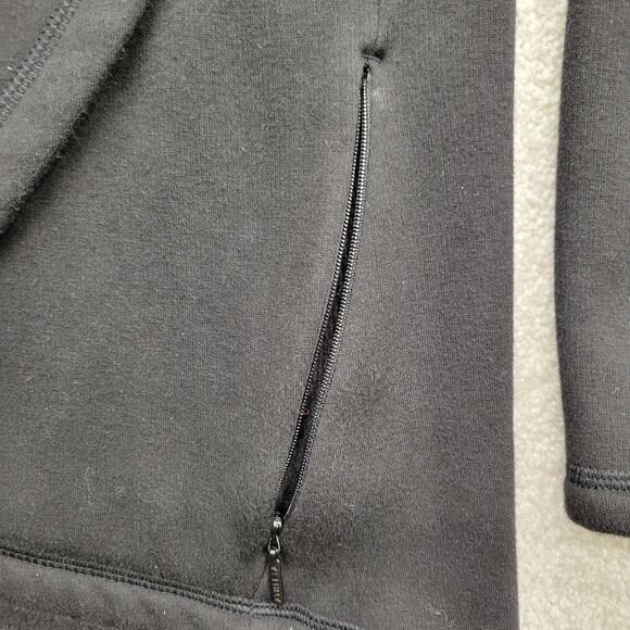 Athleta Pullover Women's Large Tall Cozy Karma Asymmetrical Black Wrap Studio - Picture 12 of 13